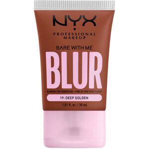 NYX Professional Makeup Bare With Me Blur Tint Foundation 19 Deep Golden (30 ml)