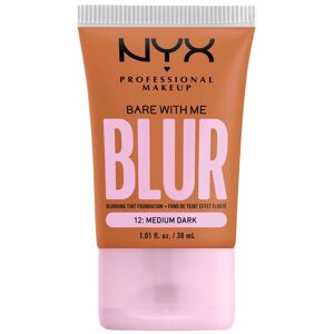 NYX Professional Makeup Bare With Me Blur Tint Foundation 12 Medium Dark (30 ml)