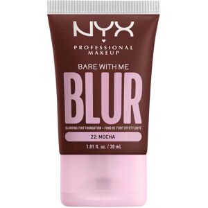 NYX Professional Makeup Bare With Me Blur Tint Foundation 22 Mocha (30 ml)