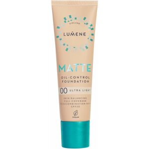 Lumene Matte Oil-Control Foundation SPF20 00 Ultra Light (30 ml)