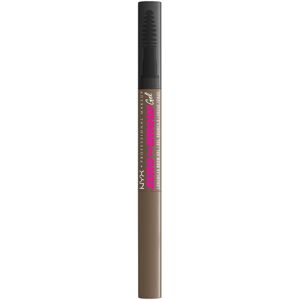 NYX Professional Makeup Zero To Brow Longwear Brow Gel Ash Brown 5 (2,3 g)