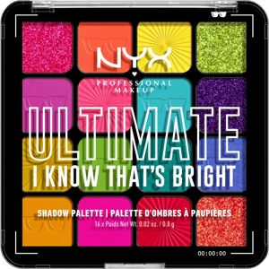 NYX Professional Makeup Ultimate Color Palette 16-Pan I Know thats Bright 04W