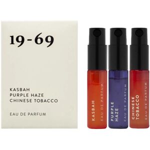 19-69 The Collection Four EdP (3 references). Kasbah, Purple Haze, Chinese Tobacco (3 x 2,5 ml)