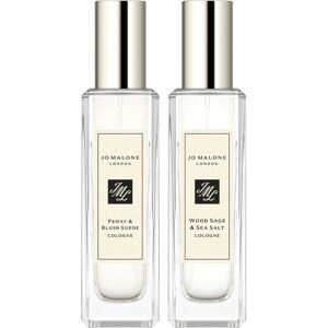 Jo Malone London Peony & Blush Suede + Wood Sage & Sea Salt Cologne Scent Pairing Duo (2 x 30 ml)