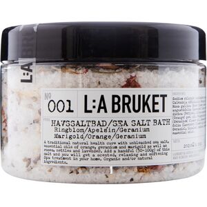 L:A Bruket 001 Saltbad Ringblom/Apelsin/Geranium (450g)