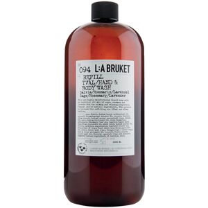 L:A Bruket 094 Flytande Tvål Salvia/Rosmarin/Lavendel (1000ml) Refill