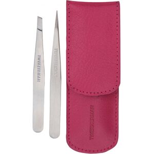 Tweezerman Petite Tweeze Set With Pink Case