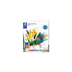 Staedtler® Akryl maling 12 ml til FIMO - 24 ass. farver