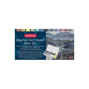 Derwent Graphitint Paint Pan sæt