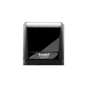 Trodat-stempel 4913 CZARNA - PUSH BLACK 58X22MM