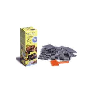 TOYMAX Beady 20stk. perleplader 6x6cm + 1 skraber i æske