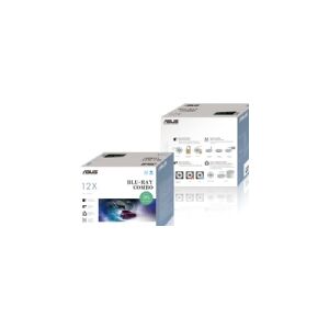 ASUS BC-12D2HT - Disk drev - DVD±RW (±R DL) / DVD-RAM / BD-ROM - 12x - Serial ATA - intern - 5.25 - sort