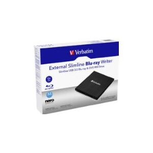 Verbatim Slimline - Disk drev - BDXL Writer - 6x - SuperSpeed USB 3.0 - ekstern