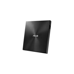 ASUS ZenDrive U9M SDRW-08U9M-U - Disk drev - DVD±RW (±R DL) - 8x/8x - USB 2.0 - ekstern - sort - for 15  ROG Strix G15  ROG Zephyrus Duo 15  ROG Zephyrus G14  TUF505  ZenBook 13