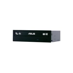 ASUS DRW-24F1ST - Disk drev - DVD±RW (±R DL) / DVD-RAM - 24x/24x/5x - Serial ATA - intern - 5.25 - sort