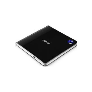 ASUS SBW-06D5H-U, Sort, Sølv, Bakke, Desktop/Laptop, Blu-Ray RW, USB 3.1 Gen 1, 80,120 mm