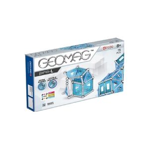 Geomag Pro-L 75, Blå, Sølv, Transparent, 8 År, 75 pcs