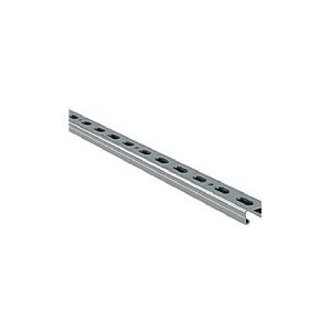 Walraven montageskinne 2m - Elforzinket RapidStrut 41x21x1,5mm.