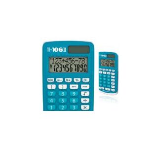 Texas Instruments TI-106 II - Lommeregner - 10 cifre - solpanel, batteri
