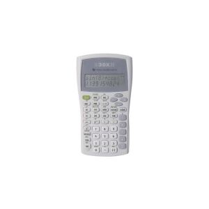 Texas Instruments TI-30 X IIB Skolelommeregner Sølv Display (indstil): 11 Batteridrevet (B x H x T) 82 x 19 x 155 mm