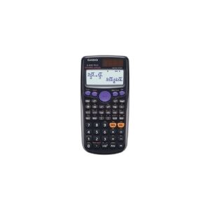 Casio FX-85ES-S PLUS, Desktop, Videnskabelig, 12 cifre, Batteri/Solar, Sort