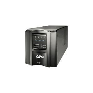 APC Smart-UPS SMT750IC - UPS - AC 220/230/240 V - 500 Watt - 750 VA - RS-232, USB - output-stikforbindelser: 6 - sort - med APC SmartConnect