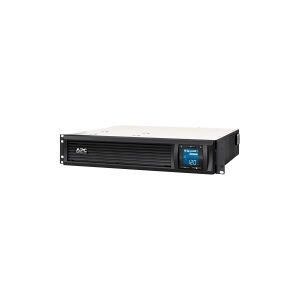 APC Smart-UPS C SMC1500I-2UC - UPS (rackversion) - AC 220/230/240 V - 900 Watt - 1500 VA - RS-232, USB - output-stikforbindelser: 4 - 2U - sort - med APC SmartConnect