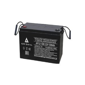 AZO DIGITAL Azo vrla agm vedligeholdelsesfrit 12v 100ah batteri (AP12-100)