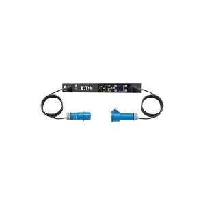 Eaton Corporation Eaton ePDU G3 In-Line Monitored - Strømovervågningsenhed (rackversion) - AC 230 V - 7 kW - Ethernet, RS-232 - output-stikforbindelser: 1 - 0U - sort