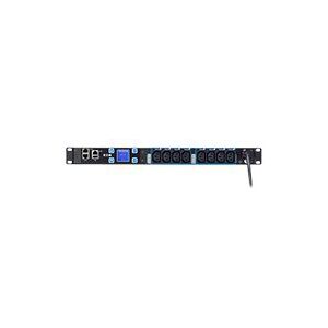 Eaton Corporation Eaton ePDU G3 Metered Input - Strømfordelingsenhed (rackversion) - AC 230 V - 1-faset - Ethernet 10/100, RS-232 - input: IEC 60320 C20 - output-stikforbindelser: 8 (power IEC 60320 C13) - 1U - 3 m ledning