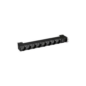 Eaton Corporation Eaton FlexPDU - Strømfordelingsenhed (rackversion) - AC 220-240 V - 3000 VA - input: IEC 60320 C20 16A - output-stikforbindelser: 9 (IEC-forbindelse, CEE 7/4) - 1U - 19