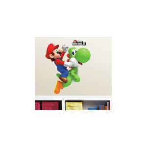 ROOMMATES Nintendo Super Mario Bros med Yoshi og Mario Wallstickers