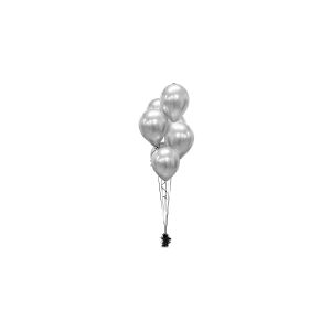 GoDan Balloons Beauty & Charm platinum silver 12 / 50 pcs