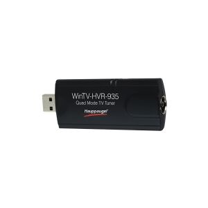 Hauppauge WinTV HVR-935C - Digital / analog TV tuner / radiotuner / videooptagelsesadapter - DVB-C, DVB-T2 - HDTV - USB 2.0 - PAL