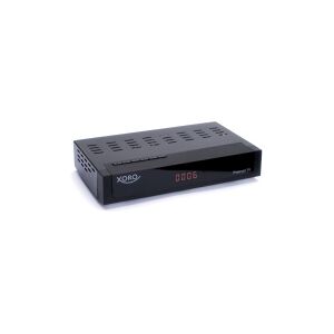 Xoro HRT 8770 TWIN, Terrestrisk, Fuld HD, DVB-T HD, DVB-T2, 1920 x 1080 pixel, AVI, MKV, MP4, MPG, TS, H.264, H.265, HEVC, MPEG1, MPEG2, MPEG4