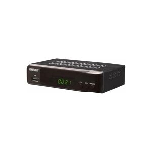 Denver DVBS-206HD, Kabel, Ethernet (RJ-45), H.264,MPEG1,MPEG2,MPEG4, Sort, 1 tuner(e), 230 V, 50 Hz