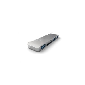 Satechi ST-TCUHM, USB 3.2 Gen 1 (3.1 Gen 1) Type-C, Sølv, Aluminium