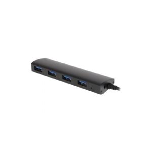 DELTACO UH-481 - Hub - 4 x SuperSpeed USB 3.0 - desktop