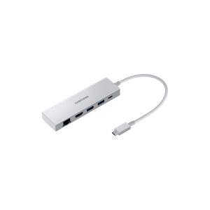 Samsung Multiport Adapter EE-P5400 - Dockingstation - USB-C - 1GbE - for Galaxy Book Pro, Book Pro 360