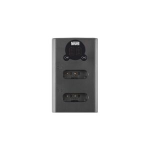 Newell Rubbermaid Newell kameraoplader Newell DL-USB-C dual-channel oplader til NP-BX1 batterier