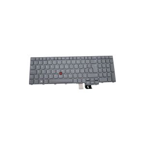 Lenovo Chicony - Notebooks udskiftningstastatur - med Trackpoint - bagbelyst - QWERTY - UK - grå - FRU - for ThinkPad P16 Gen 1 21D6, 21D7