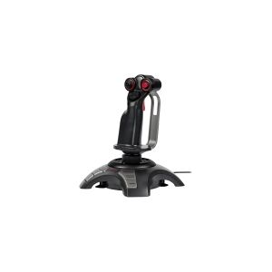 SPEEDLINK SL-6638 Phantom Hawk Flightstick - Joystick - 12 knapper - kabling - sort - for PC