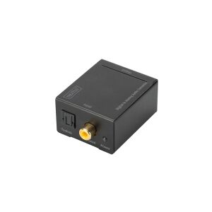 Assmann DIGITUS DS-40133 - Audio digital til analog omformer - sort