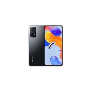 Xiaomi Redmi Note 11 Pro 5G - 5G smartphone - dual-SIM - RAM 6 GB / Intern hukommelse 128 GB - microSD slot - OLED-skærm - 6.67 - 2400 x 1080 pixels (120 Hz) - 3x bagkamera 108 MP, 8 MP, 2 MP - front camera 16 MP - grafitgrå