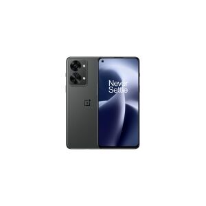 OnePlus Nord 2T - 5G smartphone - dual-SIM - RAM 8 GB / Intern hukommelse 128 GB - OLED-skærm - 6.43 - 2400 x 1080 pixels (90 Hz) - 3x bagkamera 50 MP, 8 MP, 2 MP - front camera 32 MP - skyggegrå