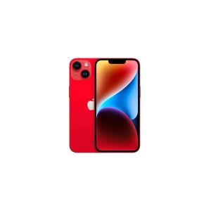 Apple iPhone 14 - (PRODUCT) RED - 5G smartphone - dual-SIM / Intern hukommelse 512 GB - OLED-skærm - 6.1 - 2532 x 1170 pixels - 2x bagkameraer 12 MP, 12 MP - front camera 12 MP - rød