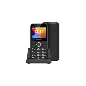 myPhone Halo 3, Menu, Single SIM, 5,87 cm (2.31), 0,3 MP, 1000 mAh, Sort