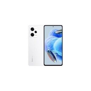 Xiaomi Redmi Note 12 Pro 5G - 5G smartphone - dual-SIM - RAM 6 GB / Intern hukommelse 128 GB - OLED-skærm - 6.67 - 2400 x 1080 pixels (120 Hz) - 3x bagkamera 50 MP, 8 MP, 2 MP - front camera 16 MP - polar white