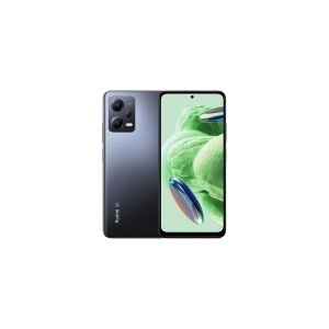 Xiaomi Redmi Note 12 5G - 5G smartphone - dual-SIM - RAM 4 GB / Intern hukommelse 128 GB - microSD slot - OLED-skærm - 6.67 - 2400 x 1080 pixels (120 Hz) - 3x bagkamera 48 MP, 8 MP, 2 MP - front camera 13 MP - onyxgrå