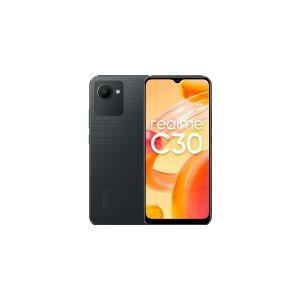 realme C30, 16,5 cm (6.5), 3 GB, 32 GB, 8 MP, Android 11, Sort